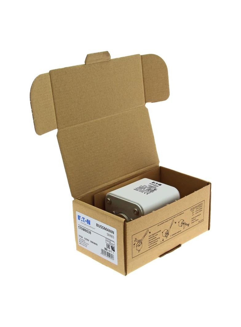 FUSE 315A 1250V 3BKN/80 AR CU Wkładka szybka 315A AC 1250V rozmiar 3 76x92x83 mm aR IEC UL 170M6538