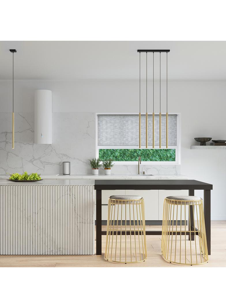 Sollux Lampa Wisząca PASTELO 1 złoty połysk SL.1195