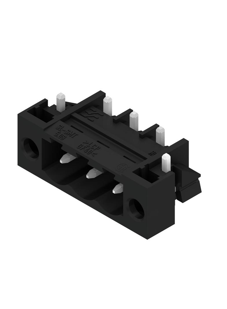 SL-SMT 5.08HC/03/270FL 1.5SN BK RL Wtyki PCB (złącza płyty), 5.08 mm, Liczba biegunów: 3, kąt odejścia: 270° /350szt./ 1877000000 WEIDMÜLLER
