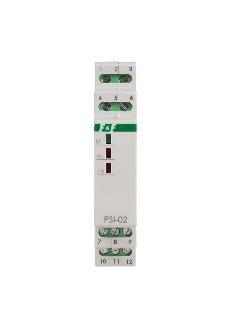 Przetwornik sygnału ciągły na impuls PSI-02 230V montaz na szynie DIN PSI-02-230V F&F