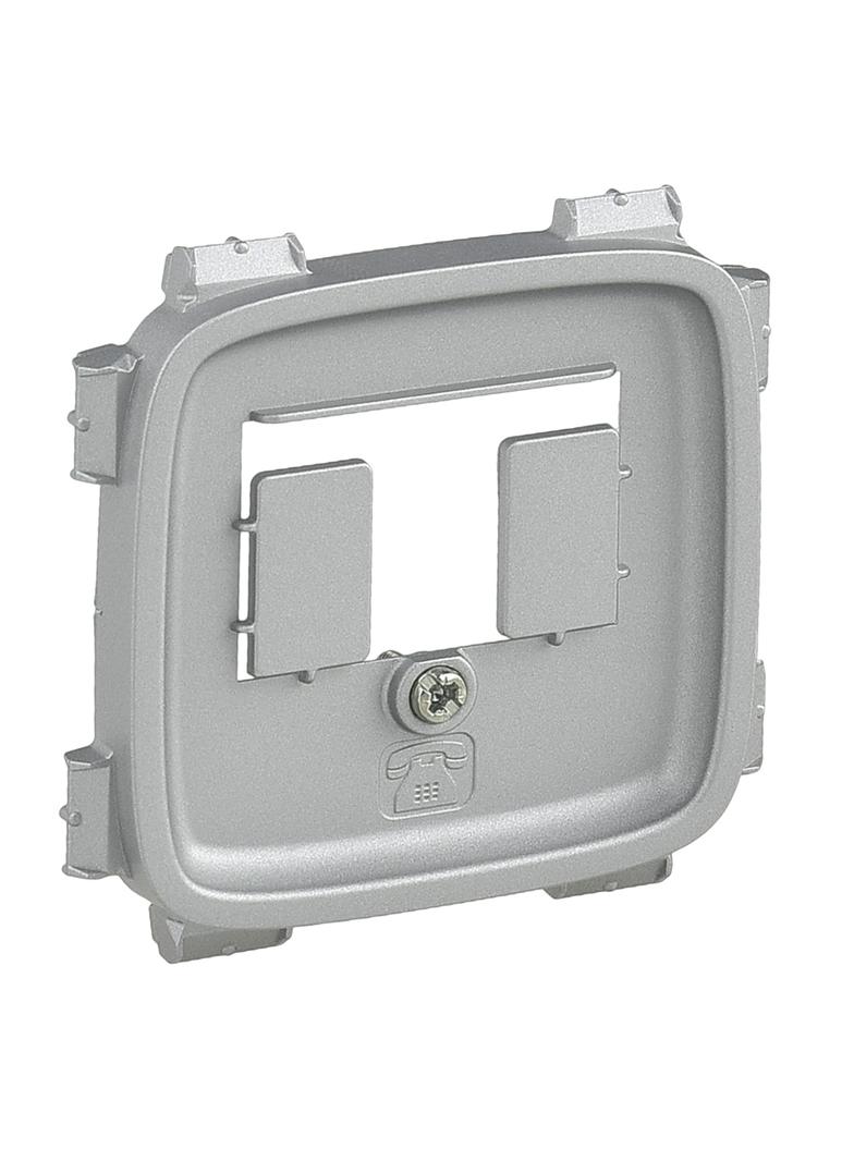 VALENA ALLURE - PLAKIETKA ALUMINIUM GNIAZDO TAE/TDO, Legrand