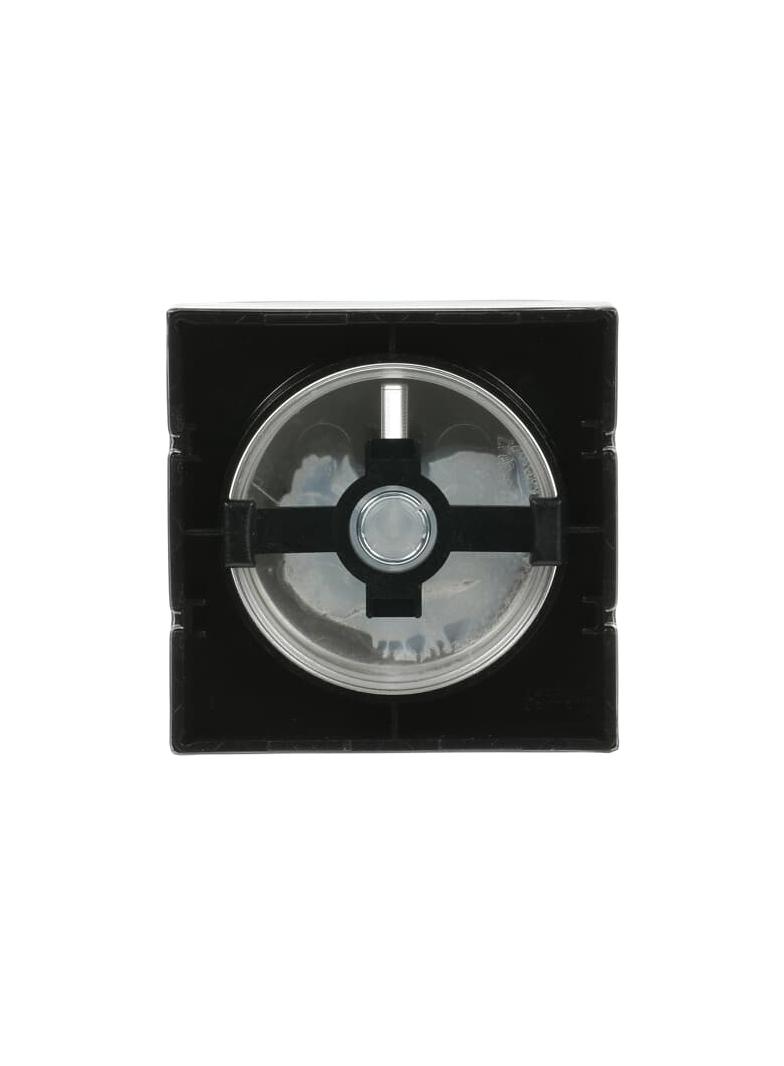 PURE Pokrywa z pokrętłem i lampką neonową Podwyższona konstrukcja Do ściemniaczy Busch-Dimmer stal s