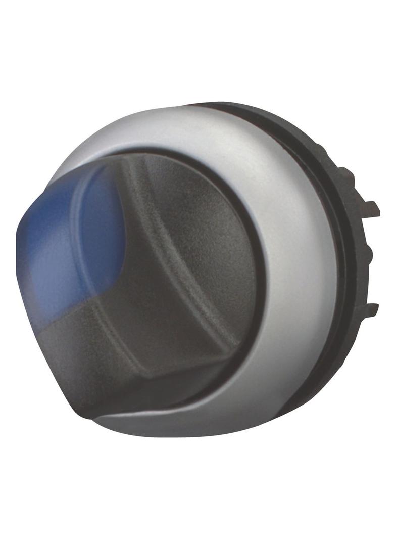 M22-WLKV-B Przełącznik 2 położeniowy niebieski bez samopowrotu i z możliwością podświetlenia 284397