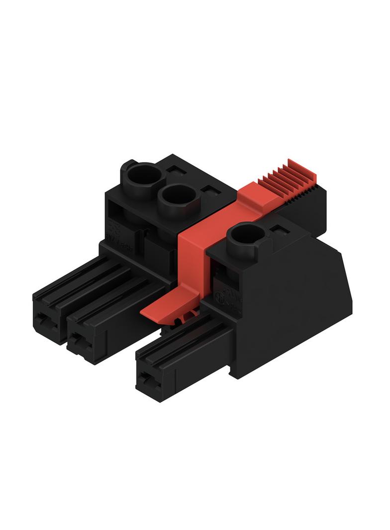 BVZ 7.62IT/03/180MF2 SN BK BX Złącze kablowe do płytek drukowanych /40szt./ WEIDMULLER