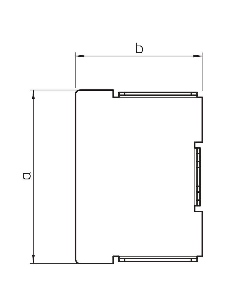 KOŃCÓWKA KANAŁU LKM 60X100 CZB