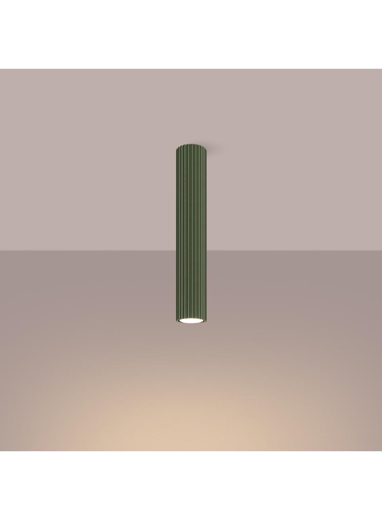 Sollux Plafon KARBON 40 zielony oliwkowy SL.1609