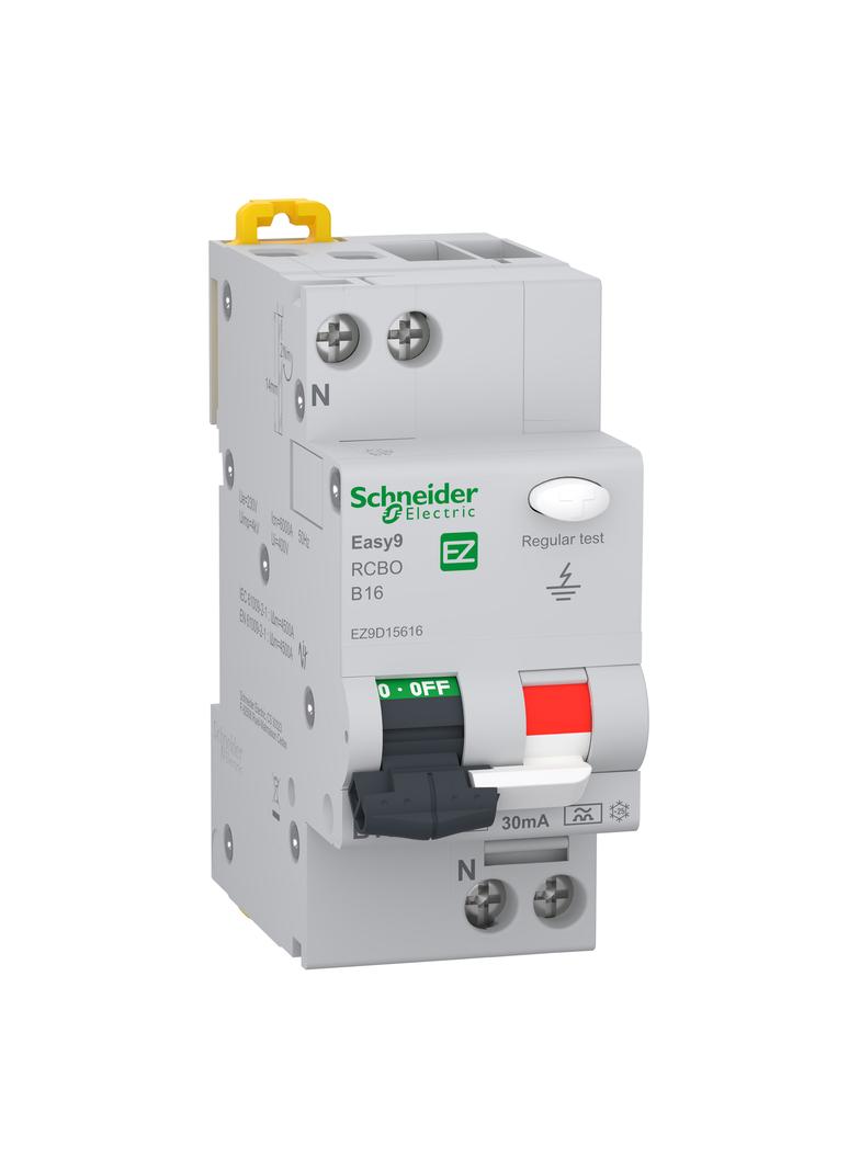 Wyłącznik różnicowonadprądowy Easy9 PRO 6kA 2P B16A 30mA Typ A EZ9D15616 Schneider