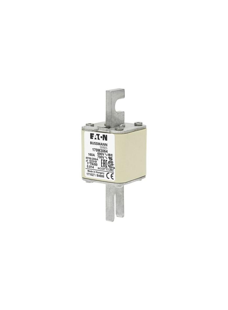 160A 690V 1*TN/80 aR INDICATOR FUSE Wkładka szybka 160A AC 690V compact DIN 1 45x58x104 mm 170M3064