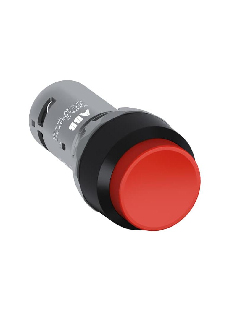 Przycisk wypukły monostabilny 2NC czerwony CP3-10R-02