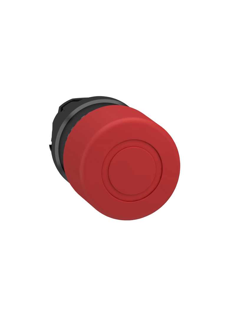 Harmony XB4 Przycisk grzybkowego fi40 czerwony push pull okrągły metalowy ZB4BT847 Schneider