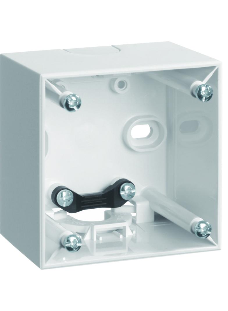 Integro Flow Puszka natynkowa 1-krotna wysoka biały