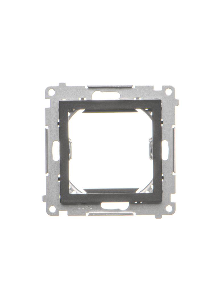 Simon 55 Adapter (przejściówka) na osprzęt standardu 45x45mm Czarny mat TA45.01/149 KONTAKT