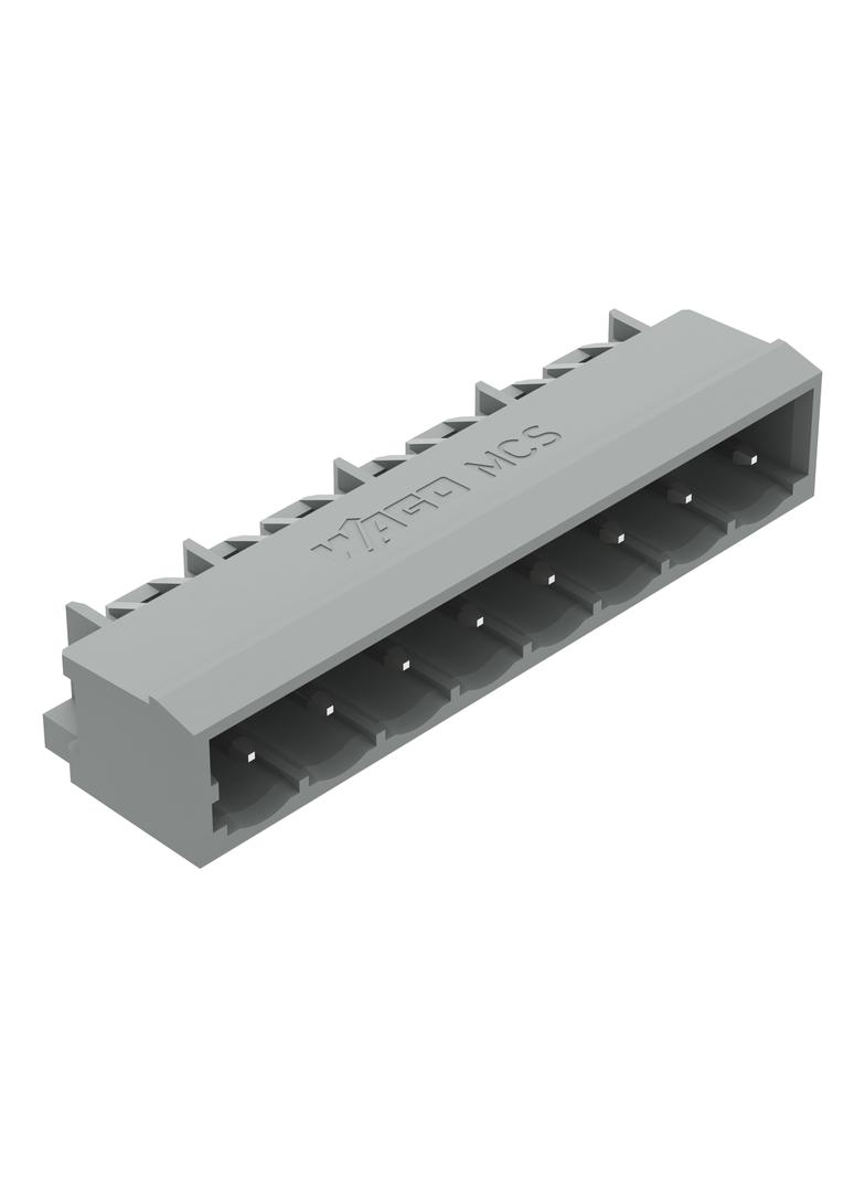 MCS-MIDI Classic wtyk 8-bieg. czarny raster 5 mm /100szt./ WAGO