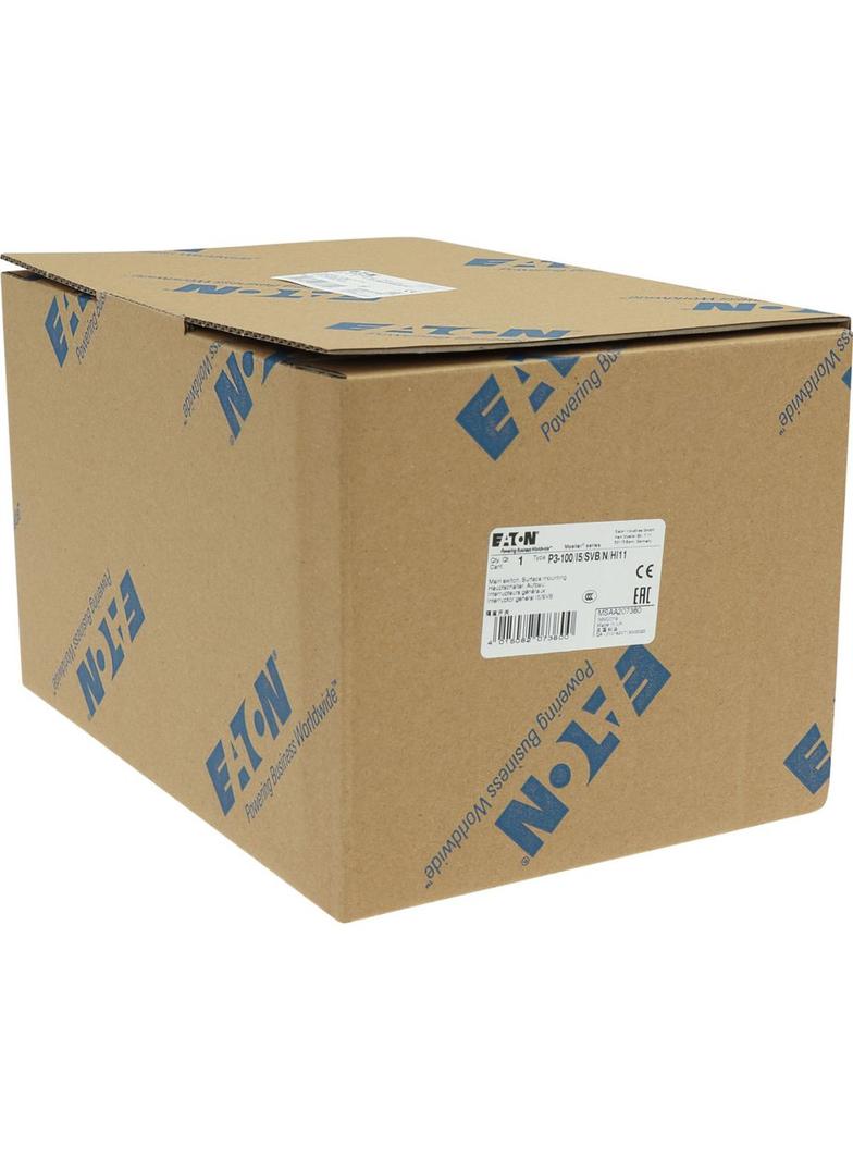 P3-100/I5/SVB/N/HI11 Rozłącznik On/Off 100A 50kW 207380 EATON