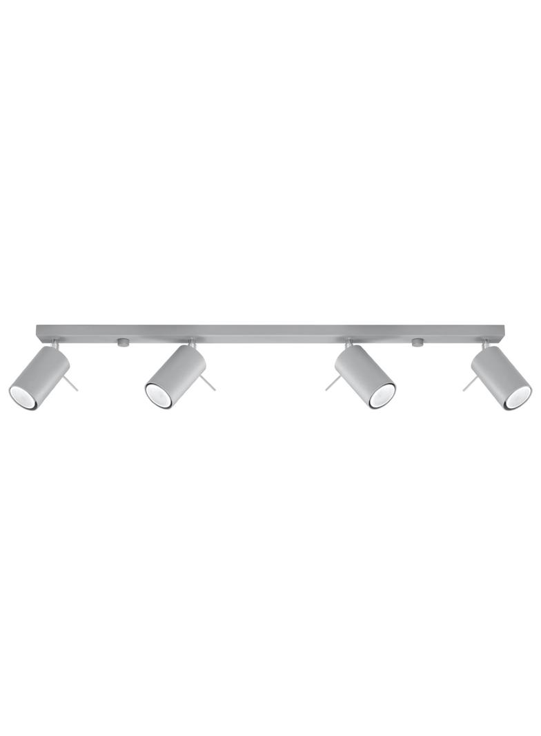 Sollux Plafon RING 4L szary SL.0453
