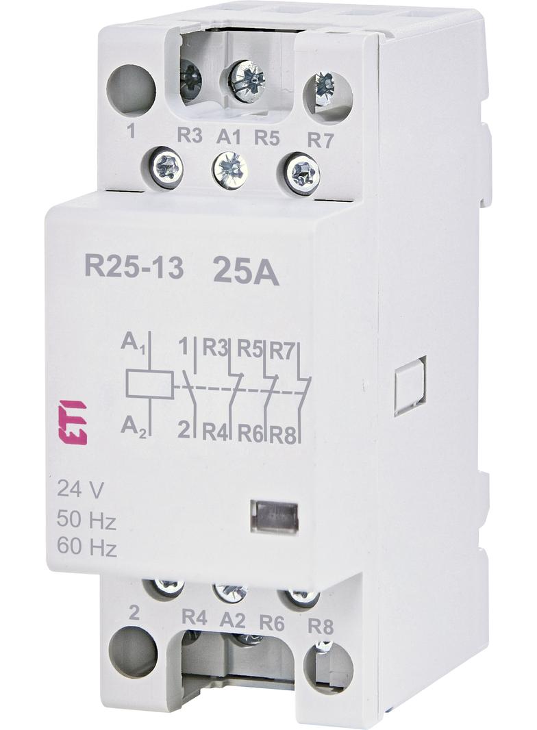 Stycznik modułowy 25A 3Ri 1 Z 2M 4P R 25-13 24V 002462331 ETI