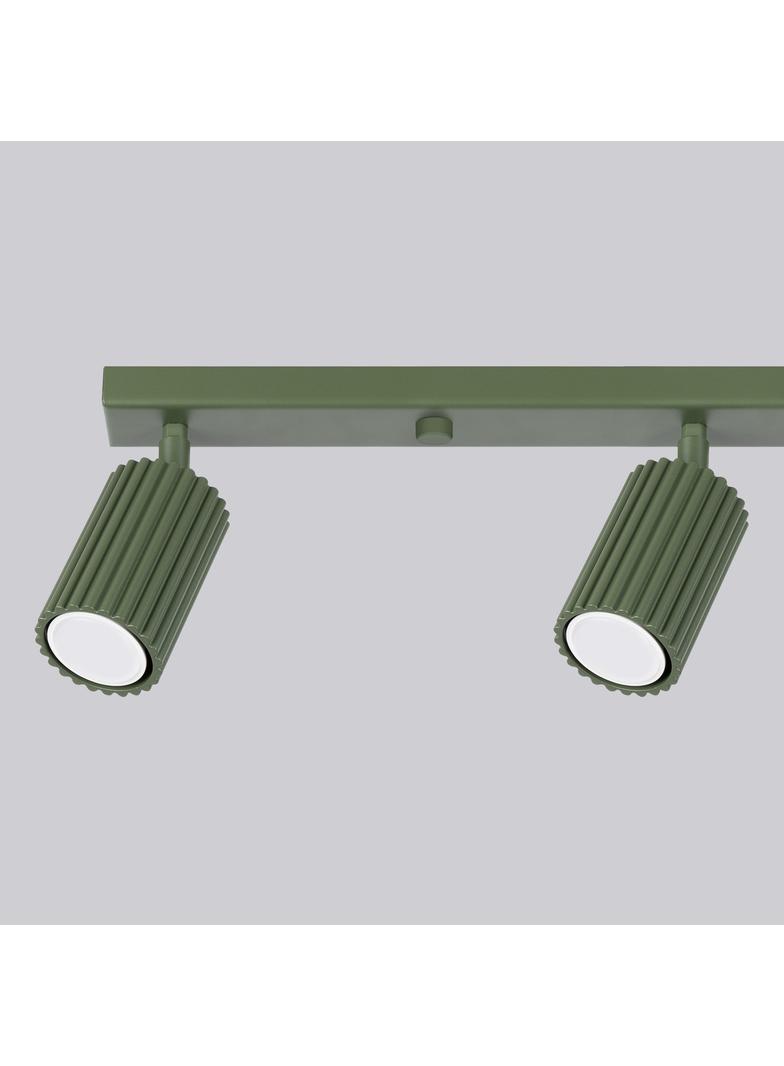 Sollux Plafon KARBON 4L zielony oliwkowy SL.1622