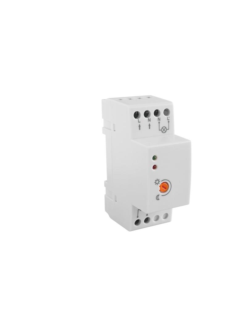 GTV CZUJNIK ZMIERZCHOWY CZ-1, max. 4800W, AC 220-240V, 50/60Hz, PRĄD ZNAMIONOWY 20A, IP65, WSPÓŁPRACUJE Z LED, SZYNOWY, BIAŁY CZ-CZ1000-00 GTV Poland
