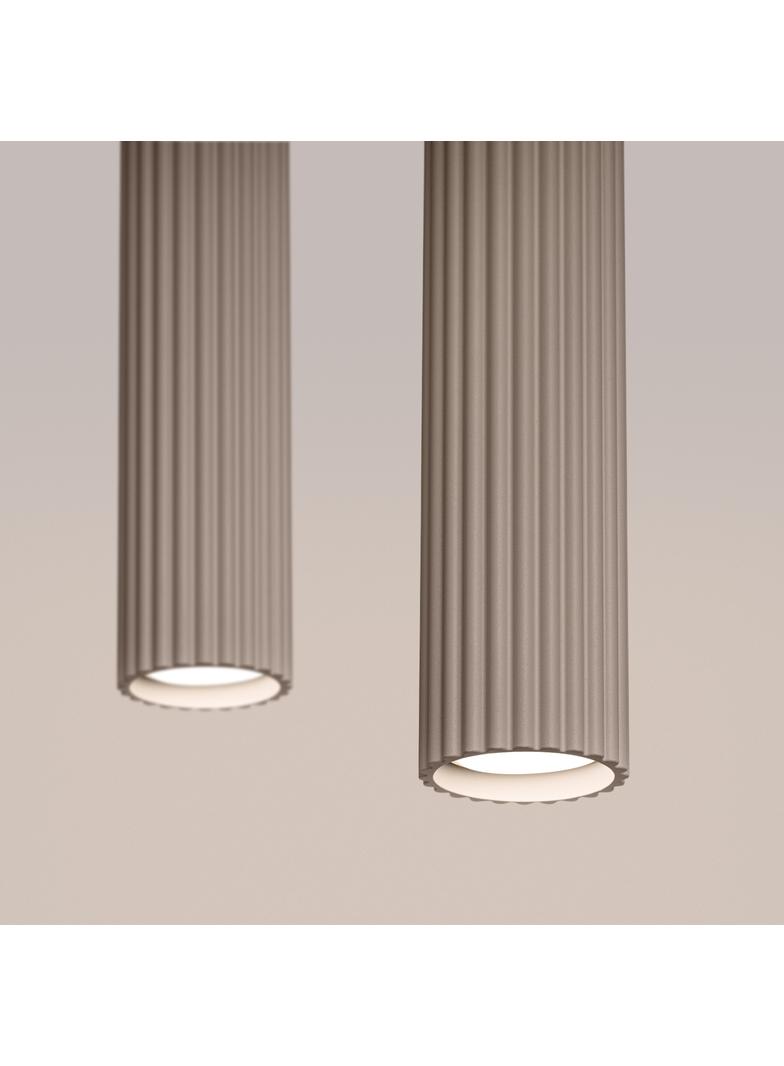SOLLUX Lampa wisząca KARBON 2 taupe ; SL.1773