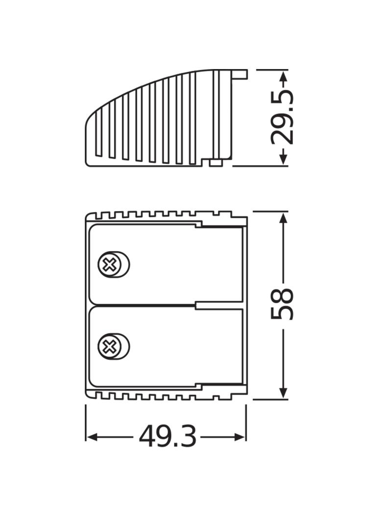 Zasilacz OT CABLE CLAMP B-STYLE