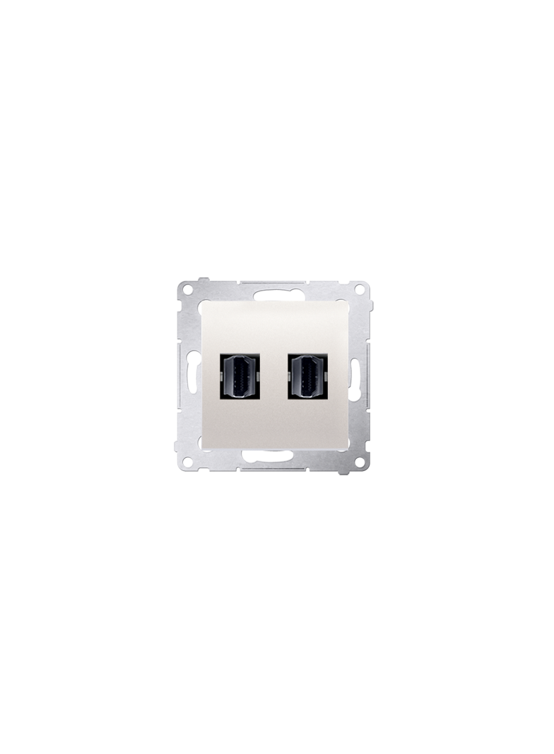 Simon 54 Gniazdo HDMI podwójne kremowy DGHDMI2.01/41 KONTAKT