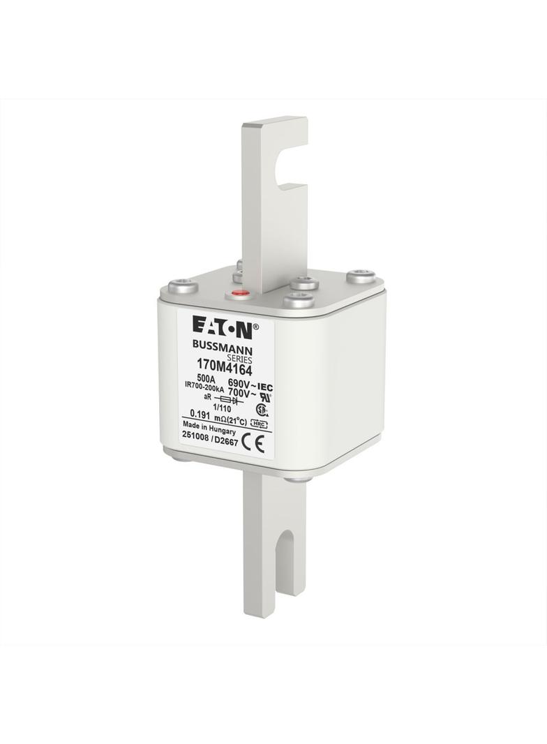 500A 690V 1/110 aR INDICATOR FUSE Wkładka szybka 500A AC 690V DIN 1 53x66x138 mm aR DIN, 170M4164 EA