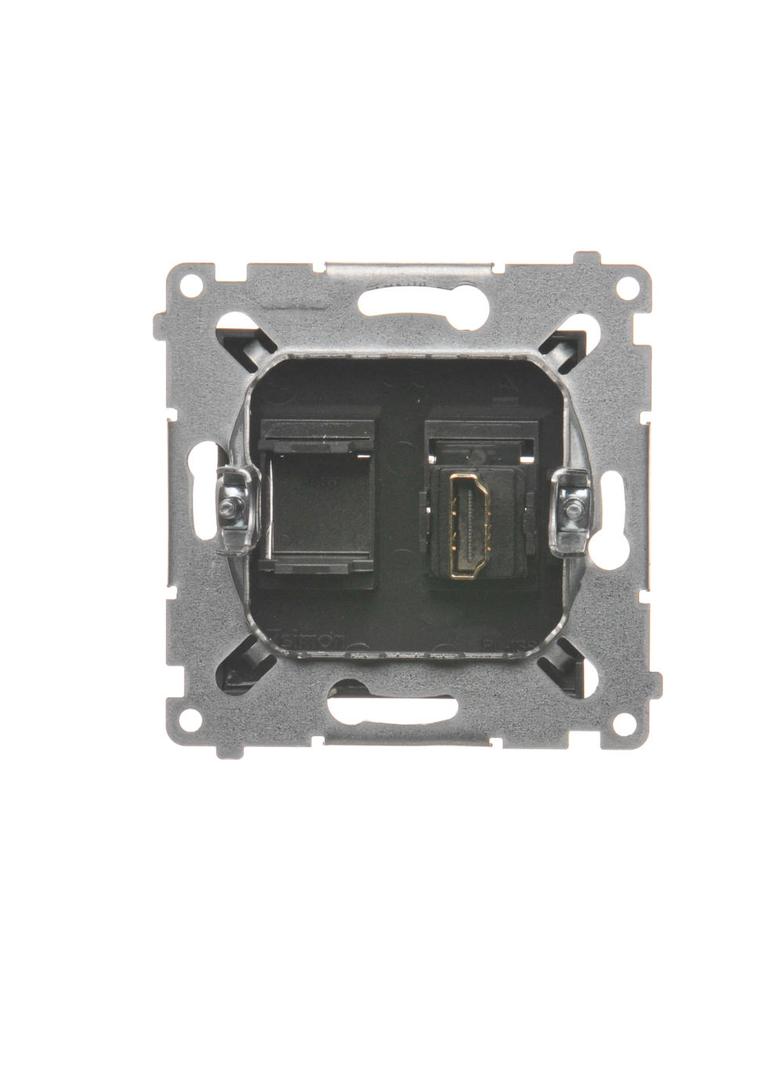 Simon 54 Gniazdo HDMI antracyt