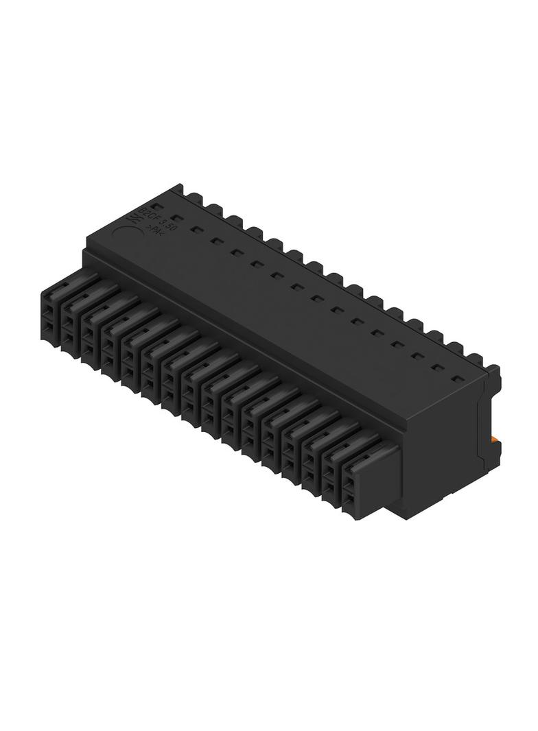 B2CF 3.50/32/180 SN BK BX Wtyk PCB (złącze wiązki), 3.50 mm, Liczba biegunów: 32, PUSH IN, złącze sprężynowe /30szt./ 1277620000 WEIDMÜLLER