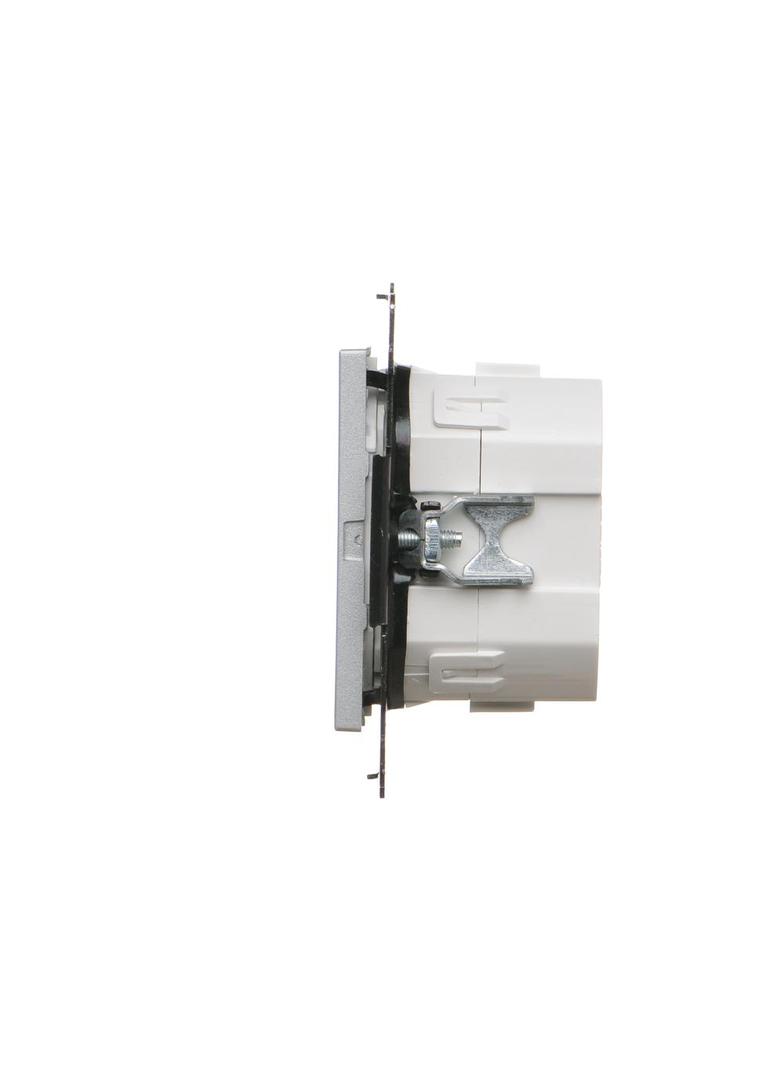 Simon 55 Ściemniacz do LED ściemnialnych klawiszowy Aluminium mat TESL1.01/143 KONTAKT