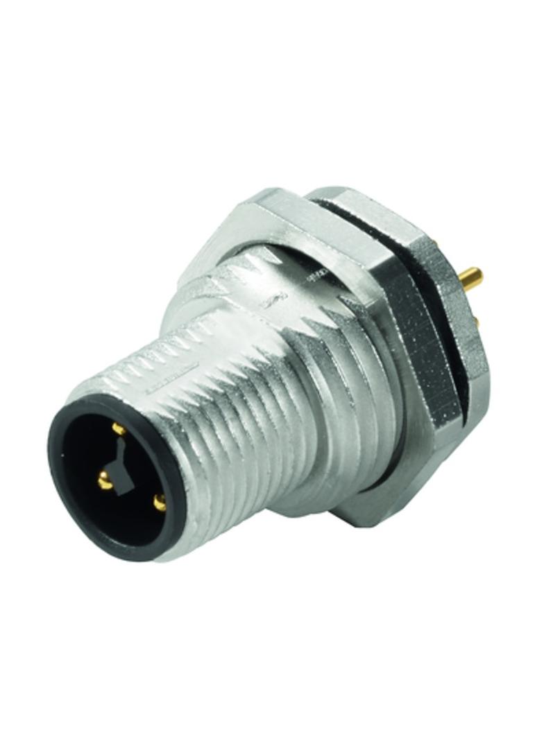 WEIDMULLER SAIE-M12S-4-T-TL Złącze okrągłe, instalacja (system złącza płytki drukowanej), złącze męskie, proste, M12, Liczba biegunów: 4, M 16 /1szt./ 1542660000 WEIDMÜLLER