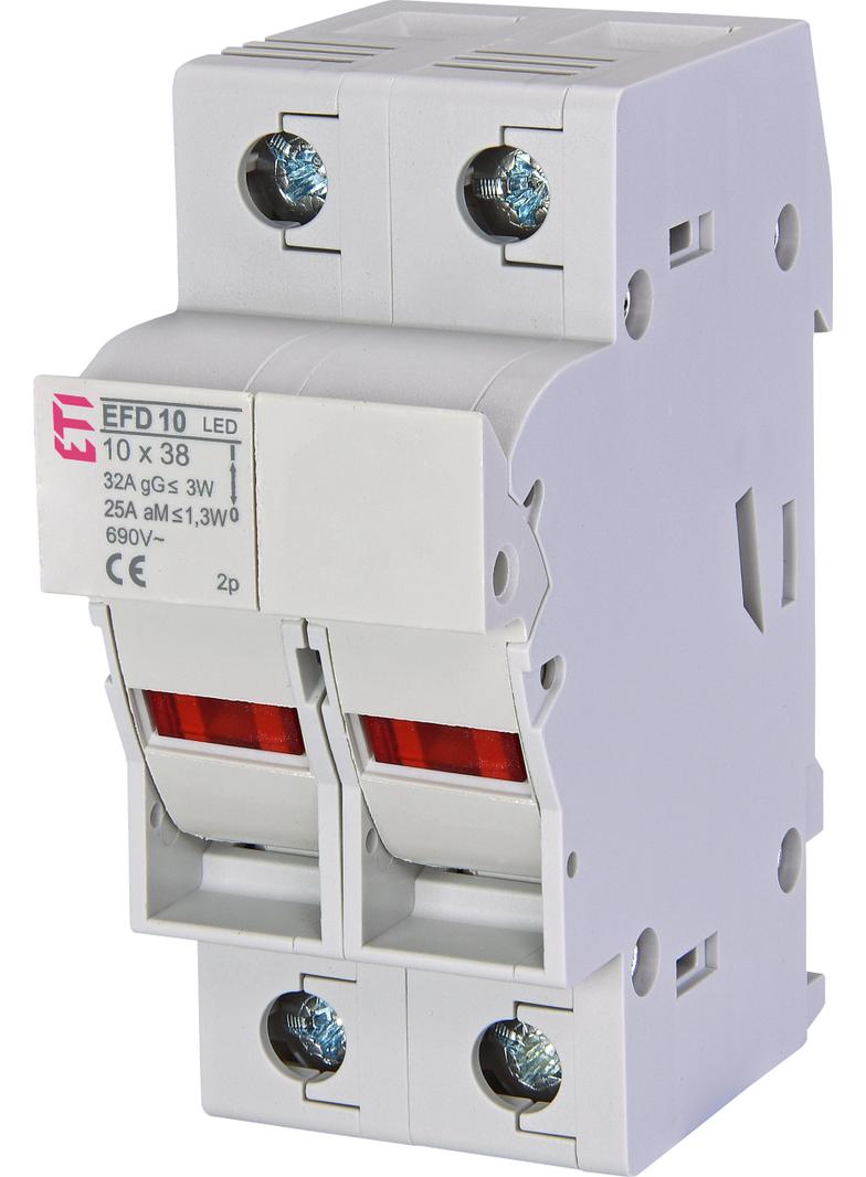 Rozłącznik bezpiecznikowy EFD 10 2P LED 002540013 ETI
