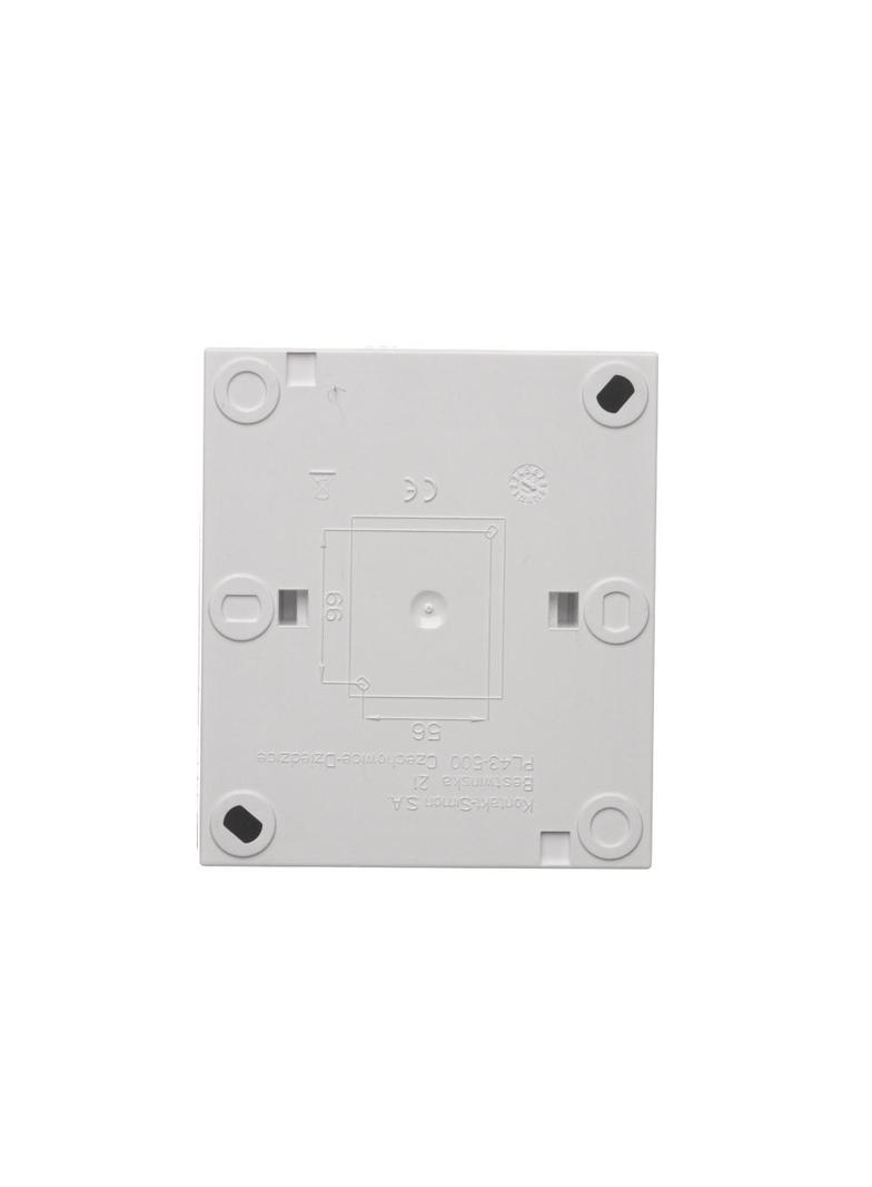 Simon Aquaclick Przycisk światło 10AX 250V zaciski śrubowe, biały