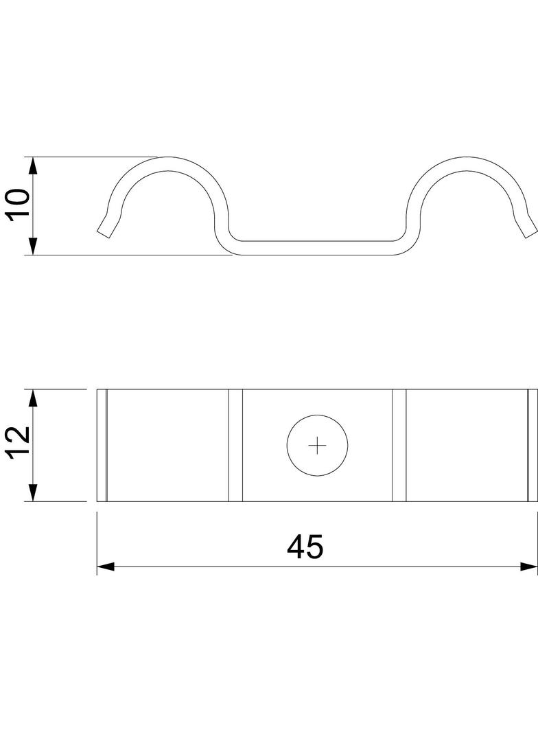 1015 D 9 G Obejma mocująca