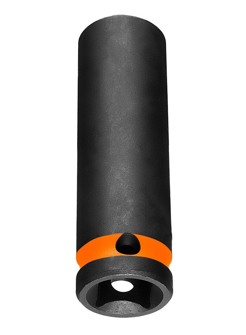 Nasadka udarowa 1/2" długa, 15 x 78mm , Cr-Mo