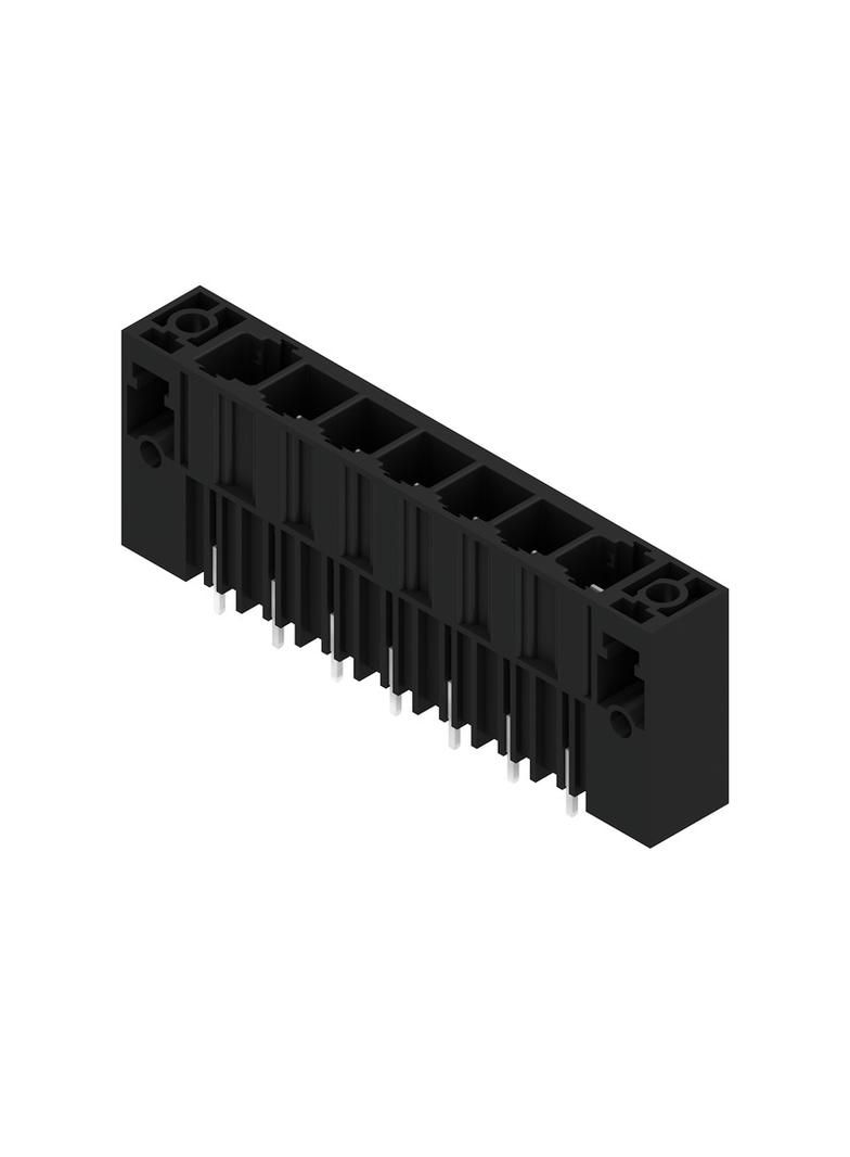 SU 10.16HP/07/180F 3.5AG BK BX Wtyki PCB (złącza płyty), 10.16 mm, Liczba biegunów: 7, kąt odejścia: 180° /18szt./ 1813700000 WEIDMÜLLER