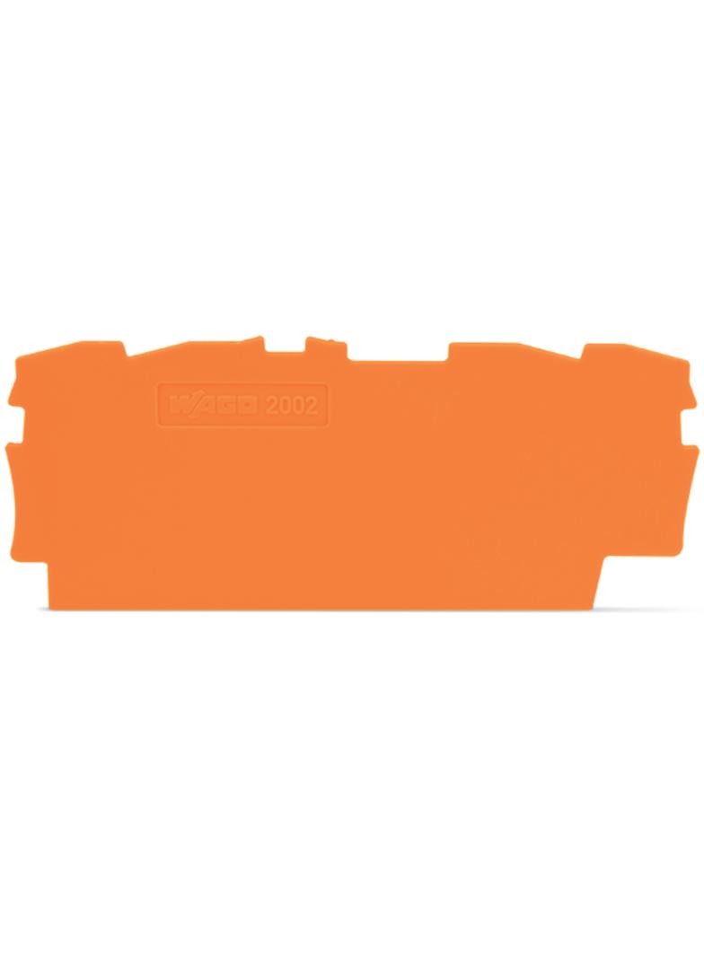 Ścianka końcowa pomarańczowa TOPJOBS 2002‑1492 /25szt./ WAGO