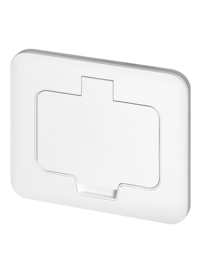 Hermetyczne gniazdo elektryczne prostokątne IP55 1x2P+Z(French) białe OR-GM-9031/W ORNO