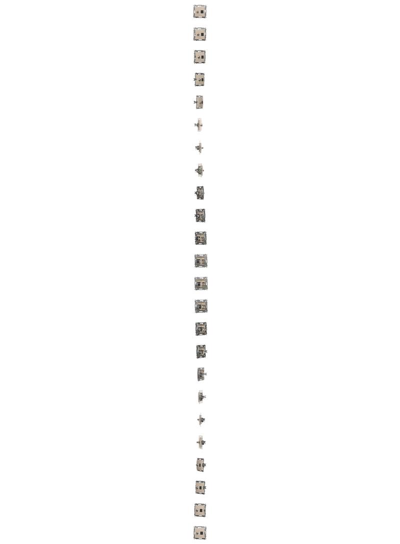 Simon 54 Gniazdo antenowe typu ''F'' + RJ45 kat.6 kremowy DASFRJ45.01/41 KONTAKT