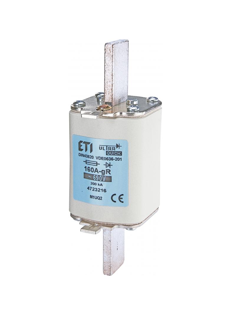 Wkładka topikowa ultraszybka M1UQ2/160A 690V 004723216 ETI