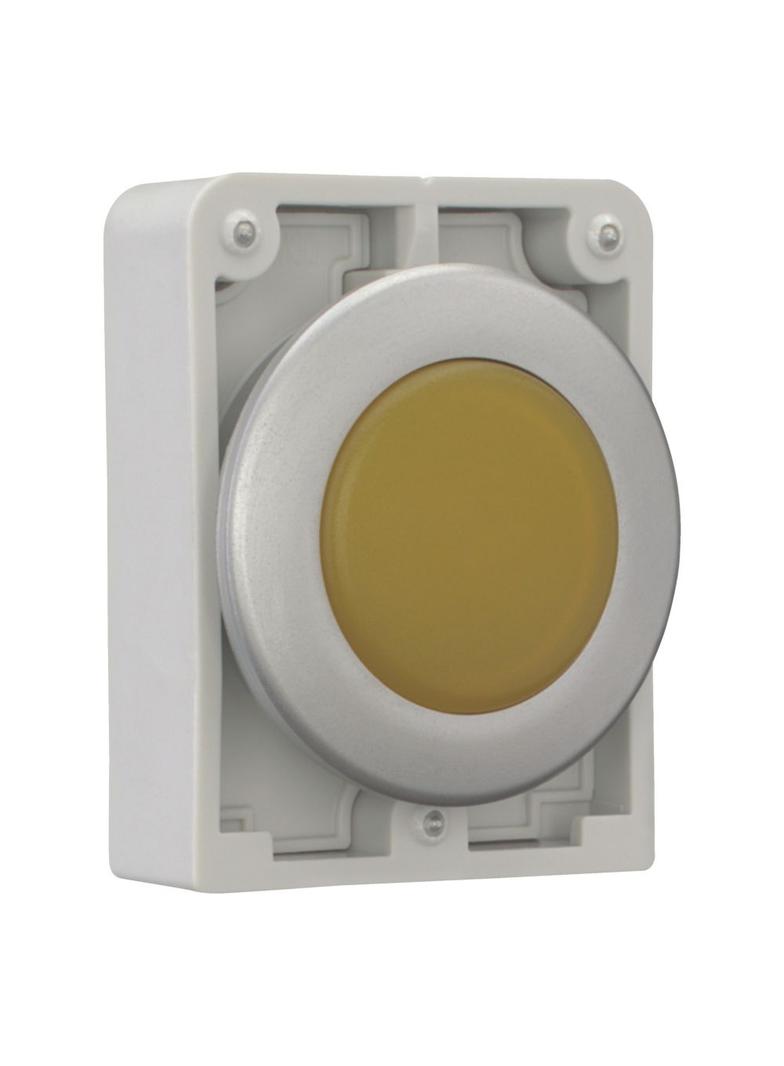 M30C-FL-Y Główka lampki sygnalizacyjnej 30mm płaska żółta 183285 EATON