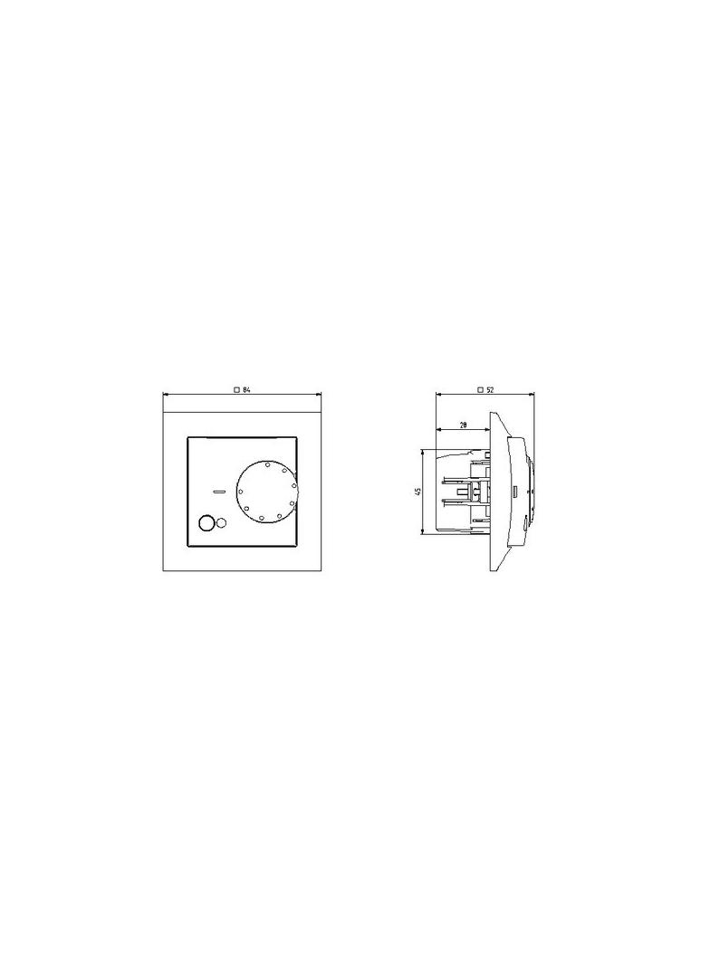 IMPRESJA Regulator temperatury z czujnikiem podpodłogowym - kolor tytan