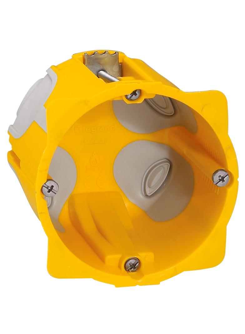 ECOBATIBOX PUSZKA POJEDYNCZA DO KARTON-GIPSU Z MEMBRANĄ 50 MM, Legrand