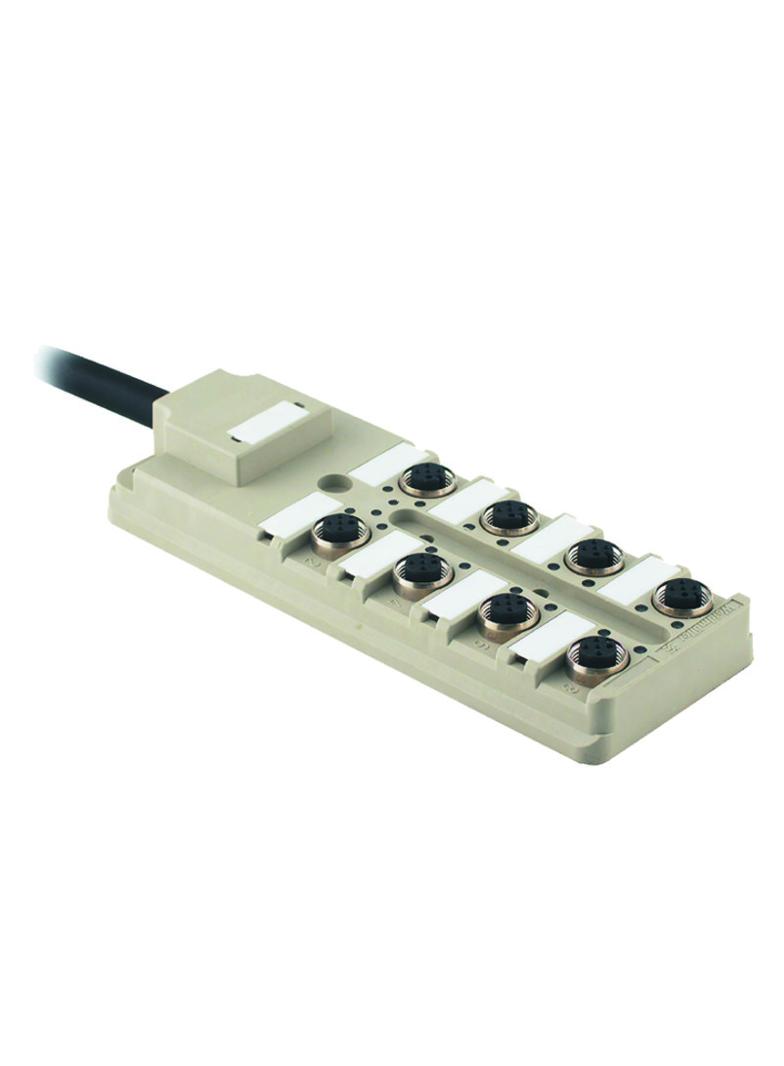 SAI-8-F 4P PUR 10M Pasywny rozdzielacz czujnik-siłownik (z przewodem) 9456760000 WEIDMÜLLER