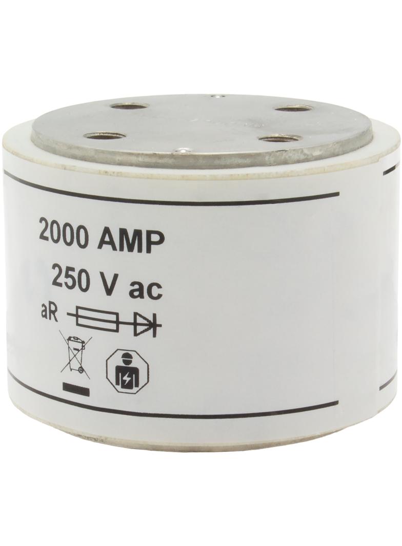 2000AMP 250V AC SEMI-COND FUSE Wkładka szybka 2000A AC 250V 48x89 mm UL FWX-2000AH EATON