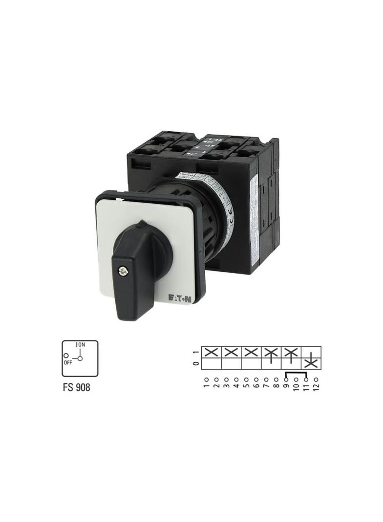 T3-3-8901/EZ Łącznik krzywkowy 32A 13kW 231950 EATON