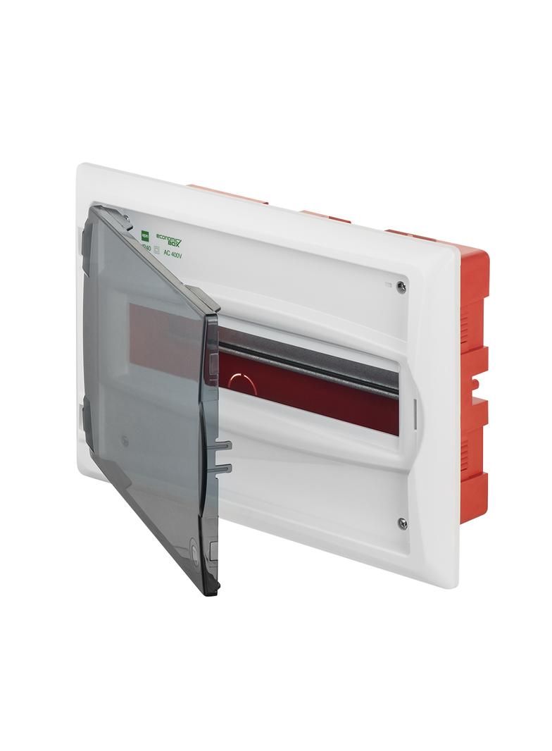ECONOMIC BOX RP 1/12 drzwi transparentne (N+PE) IP 40