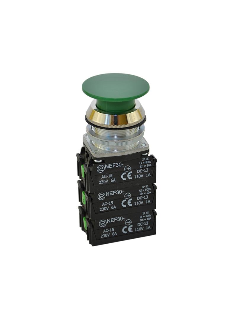 Przycisk NEF30-D6Y zielony W0-NEF30-D 6Y Z PROMET