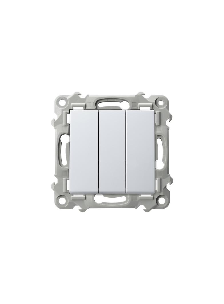 SZAFIR Łącznik potrójny - kolor biały