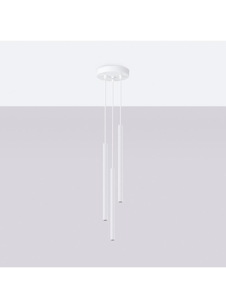 Lampa wisząca ARCHE 3P biała