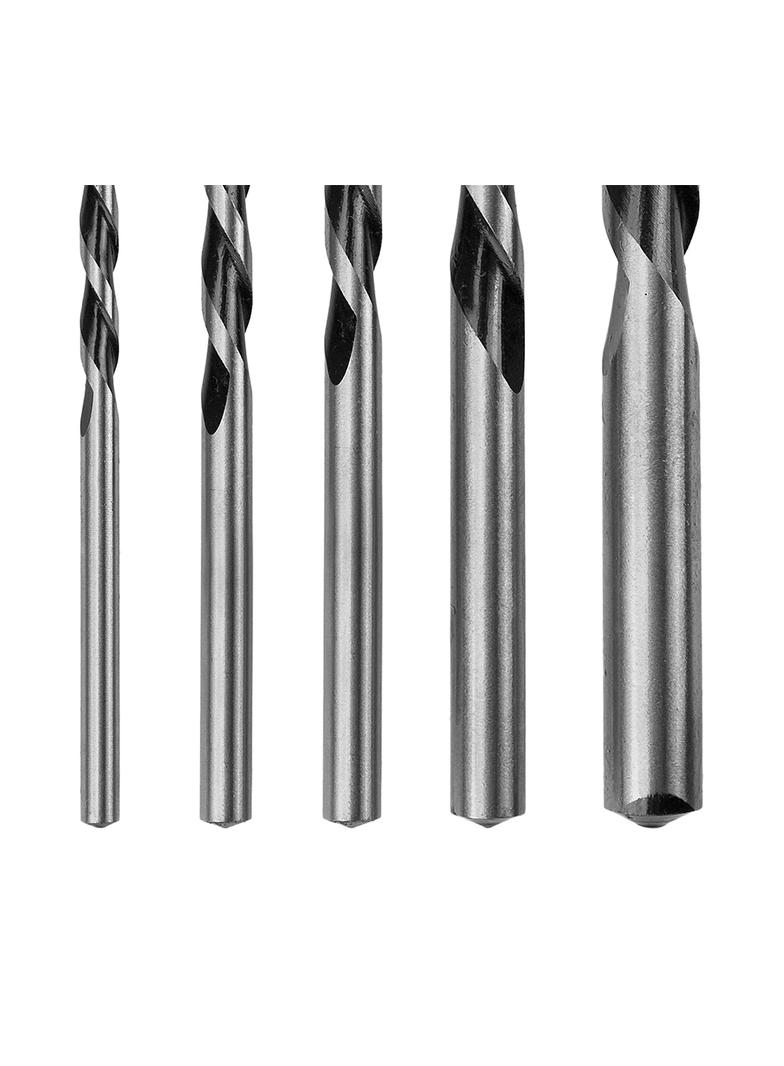 Wiertła do betonu 4-10 mm, zestaw 5 szt., końcówka motylkowa